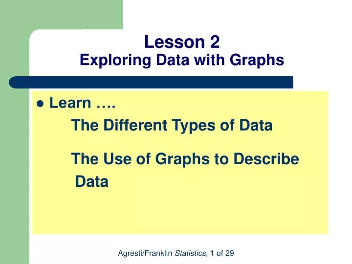 lesson 2 exploring data with graphs