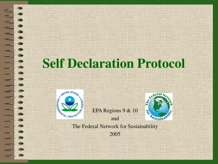self declaration protocol
