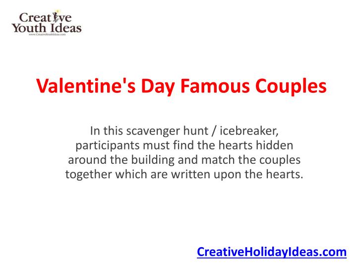 valentine s day famous couples
