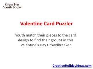 Valentine Card Puzzler