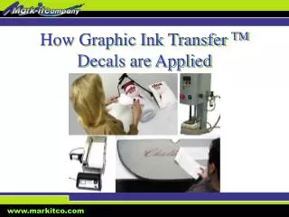 How Graphic Ink Transfer TM Decals are Applied