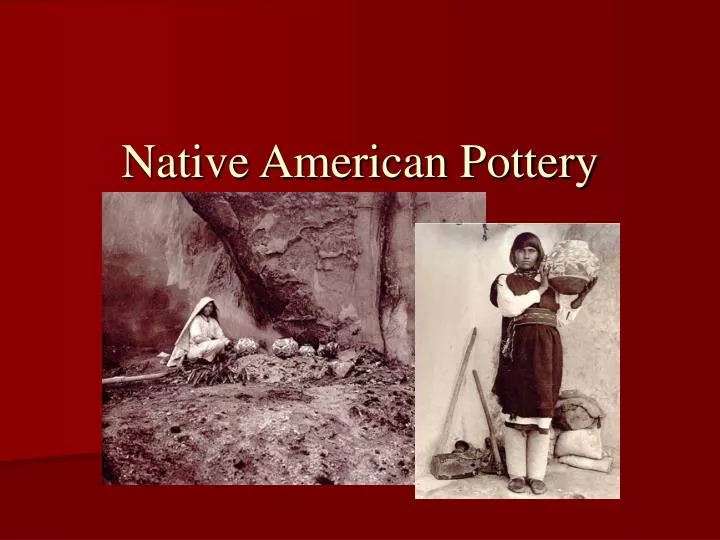 native american pottery