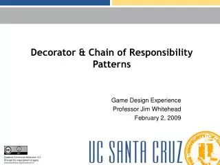 Decorator &amp; Chain of Responsibility Patterns