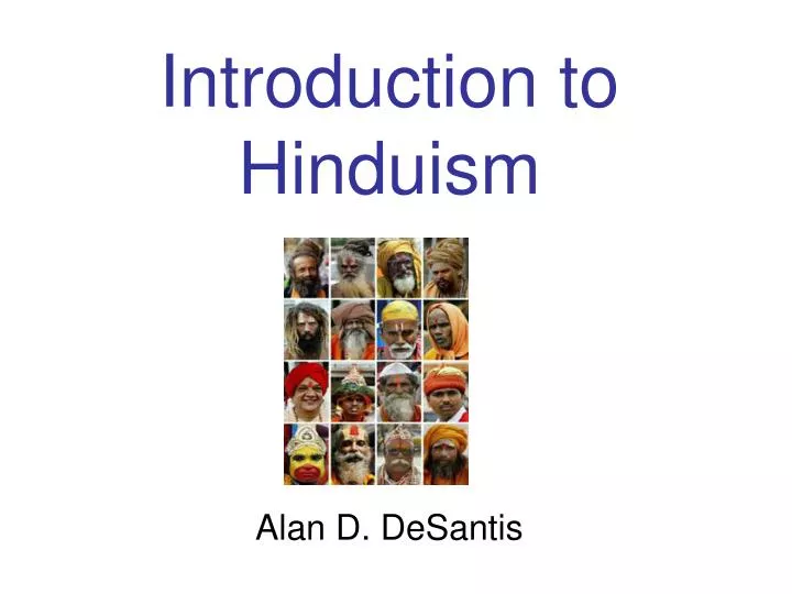 introduction to hinduism