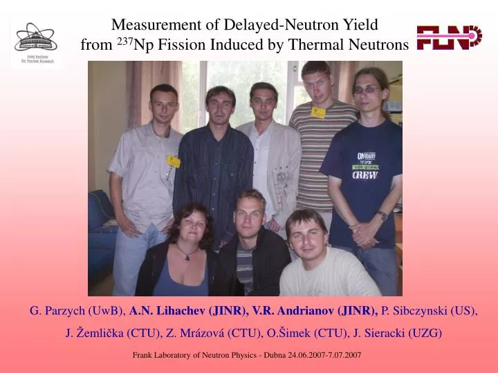 measurement of delayed neutron yield from 237 np fission induced by thermal neutrons