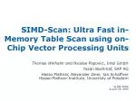 SIMD-Scan: Ultra Fast in-Memory Table Scan using on-Chip Vector Processing Units - slide 1