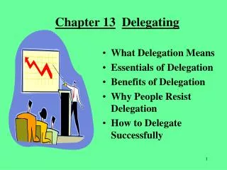 Chapter 13 Delegating