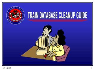 TRAIN DATABASE CLEANUP GUIDE