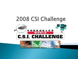 2008 CSI Challenge