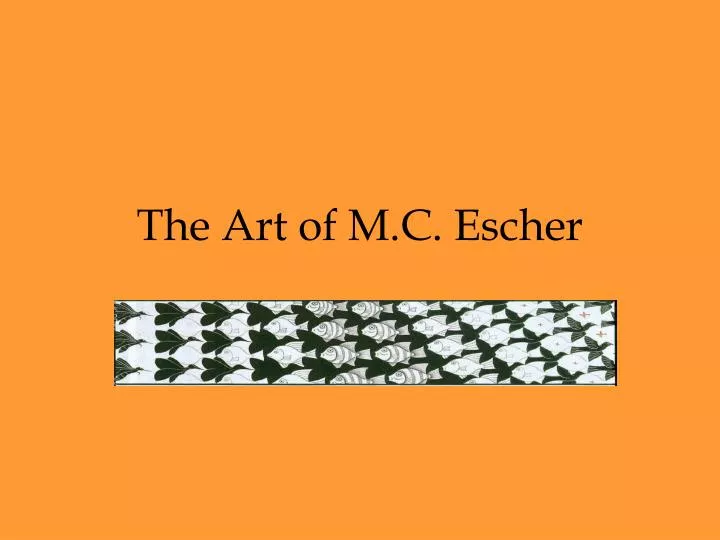 the art of m c escher