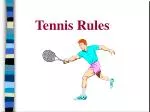 Tennis Rules - slide 1