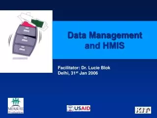 Data Management and HMIS