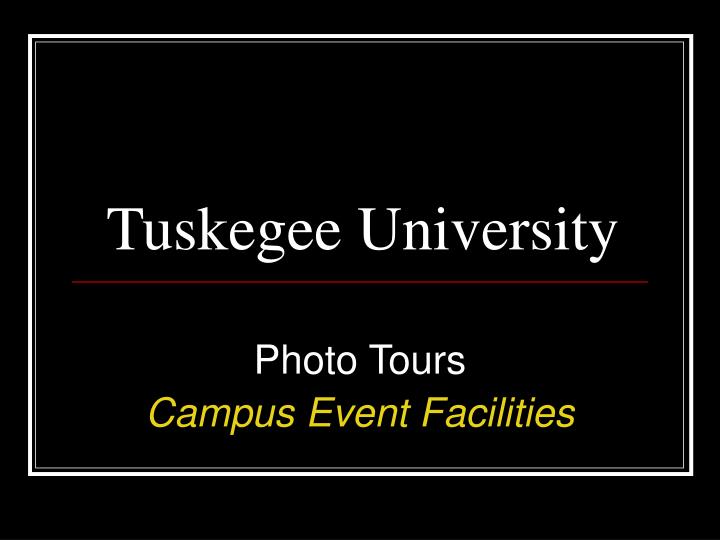 tuskegee university
