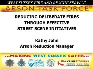 WEST SUSSEX FIRE AND RESCUE SERVICE