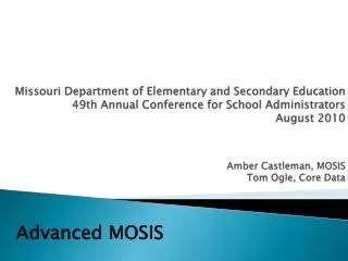 Advanced MOSIS