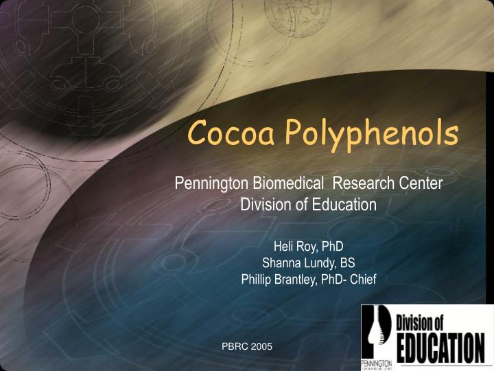cocoa polyphenols