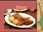 Meat - slide 1