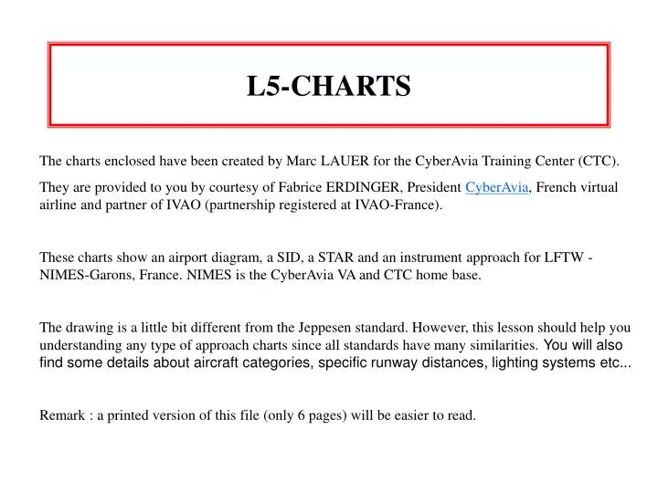 l5 charts