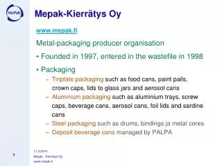 Mepak-Kierrätys Oy