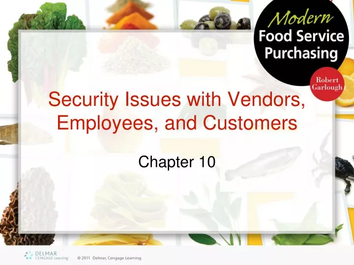 security issues with vendors employees and customers