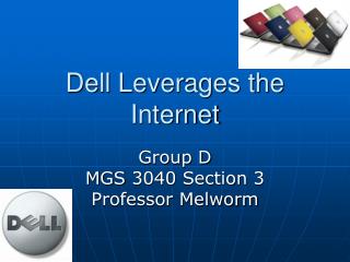 Dell Leverages the Internet
