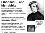Fibonacci… and his rabbits - slide 1