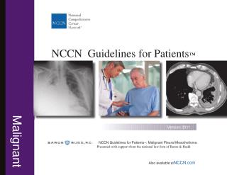 Guidelines for Mesothelioma Patients