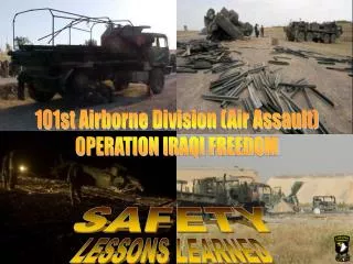 101st Airborne Division (Air Assault) OPERATION IRAQI FREEDOM