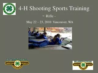 4-H Shooting Sports Training - Rifle -
