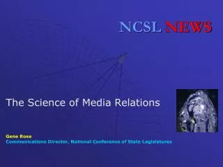 NCSL NEWS