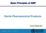 Basic Principles of GMP - slide 1