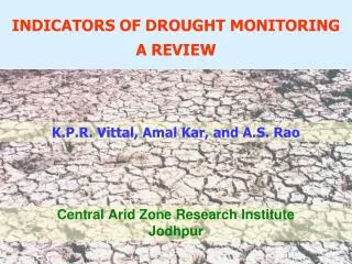 Central Arid Zone Research Institute Jodhpur