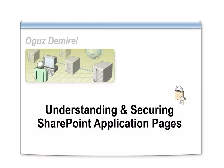understanding securing sharepoint application pages