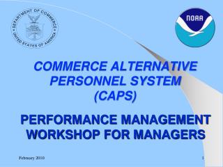 PERFORMANCE MANAGEMENT WORKSHOP FOR MANAGERS