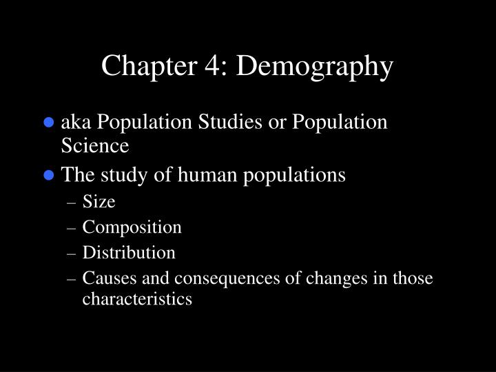 chapter 4 demography