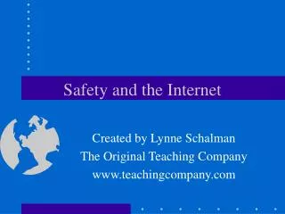 Safety and the Internet
