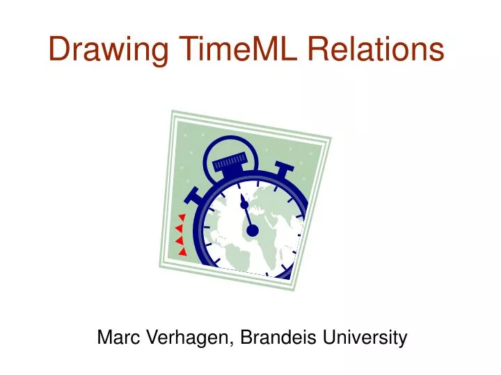 drawing timeml relations