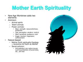 Mother Earth Spirituality