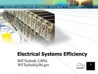 Electrical Systems Efficiency