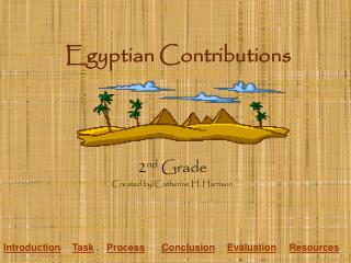 Egyptian Contributions