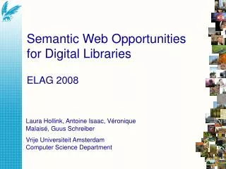 Semantic Web Opportunities for Digital Libraries