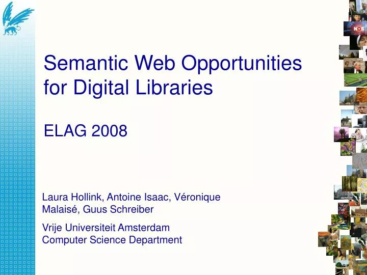 semantic web opportunities for digital libraries