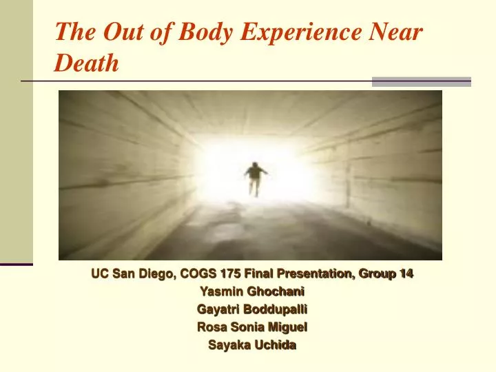 the out of body experience near death