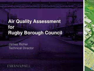 Air Quality Assessment for Rugby Borough Council