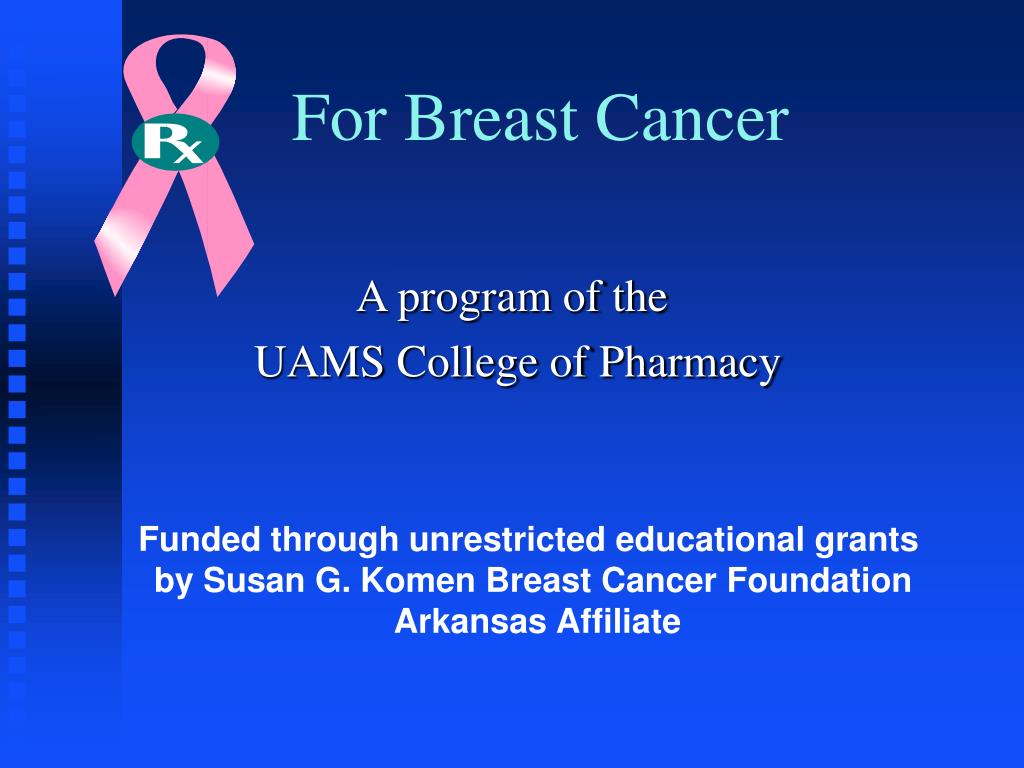 PPT - For Breast Cancer PowerPoint Presentation, free download - ID:248608
