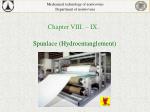 Chapter VIII. – IX.