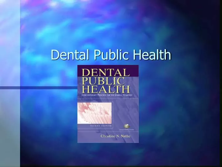 dental public health