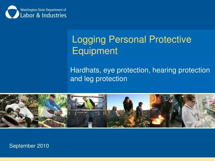 logging personal protective equipment