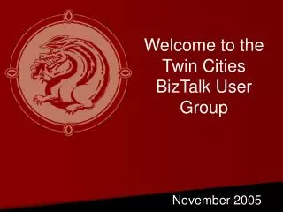 Welcome to the Twin Cities BizTalk User Group