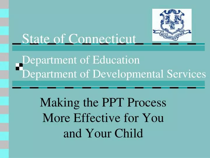 state of connecticut department of education department of developmental services